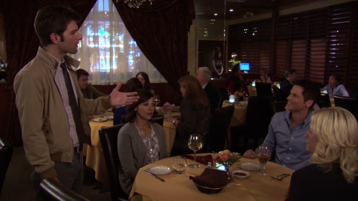 THAT'S RIGHT, YOU WERE COMING HERE TONIGHT ON A DATE. 