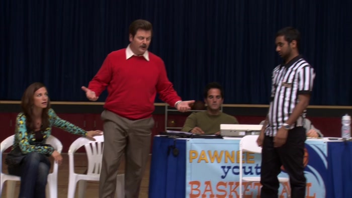 - THAT'S A FOUL! - WHAT? ON WHOM? 