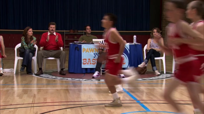 THAT'S THE WAY TO SHOOT THE BALL, CHIGNOLI. HUSTLE BACK. 