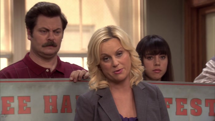 THEN YOU ELIMINATE THE PARKS DEPARTMENT. 