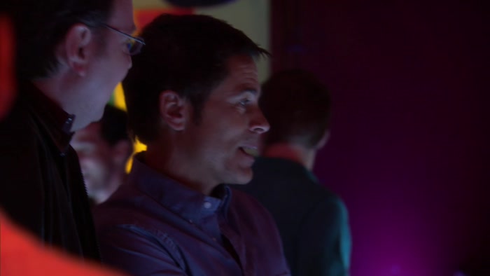 BUT THIS IS MY STUNNINGLY GORGEOUS DATE, ANN PERKINS. 