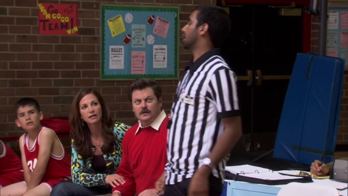 - THAT'S A FOUL! - WHAT? ON WHOM? 
