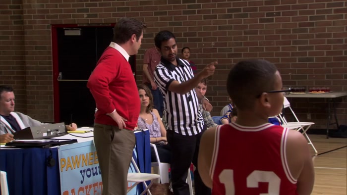 YOUR TEAM. NUMBER 50. HE WAS DOUBLE DRIBBLING. 