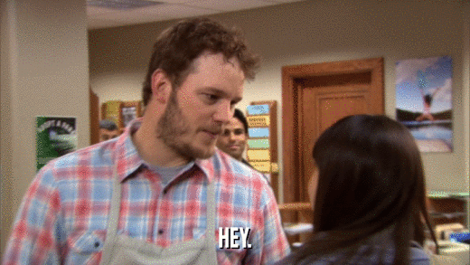HEY.  