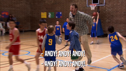- ANDY! ANDY! ANDY! - ANDY! ANDY! ANDY! 