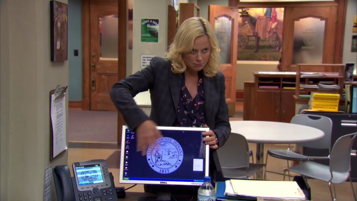 LESLIE!  