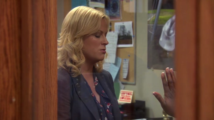 - GET OUT OF HERE, LESLIE. - HIT THE BRICKS. 