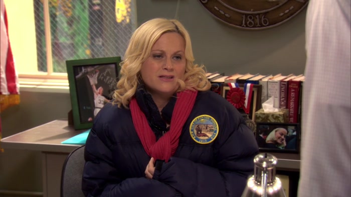 NO, WE DO. IT'S JUST I THINK IT'S A LITTLE CHILLY IN HERE. 