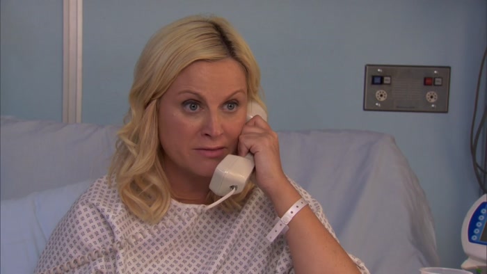 LESLIE, I PROMISE YOU I WON'T HALF-ASS THIS. OKAY? NOW, GET SOME REST. 