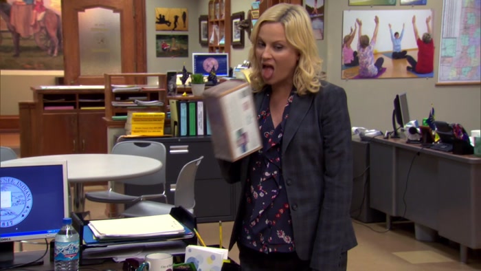 COME ON. NO, NO, NO, NO, NO, NO. SHE'S GERMING UP ALL MY STUFF. 