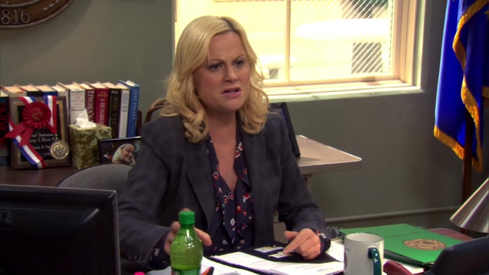 YOU LOOK TIRED AND YOU'RE ALL SWEATY 