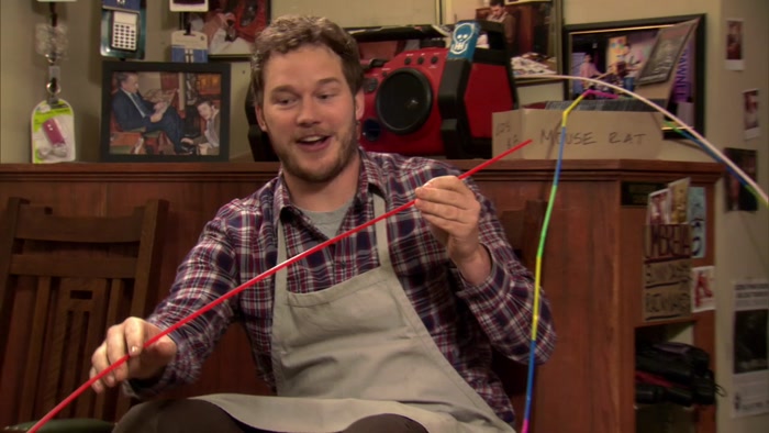 CHECK THIS OUT. I JUST INVENTED IT. SUPER-STRAW. 