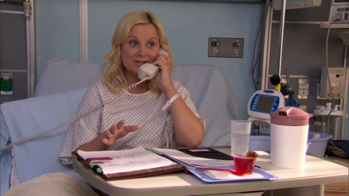 I HAVE SOME GREAT NEWS. I THINK MY FEVER JUST BROKE. 
