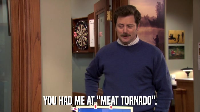 YOU HAD ME AT 