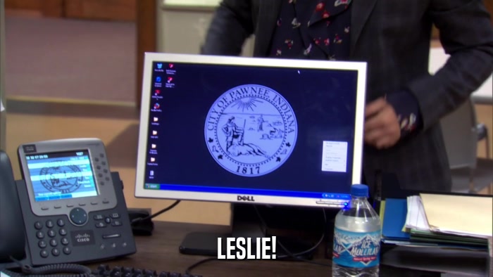 LESLIE!  