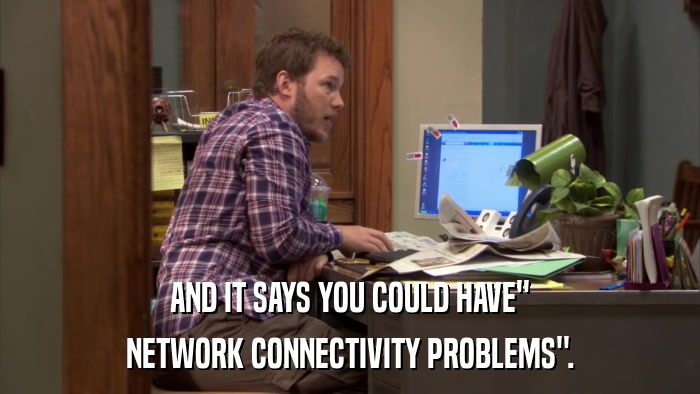AND IT SAYS YOU COULD HAVE