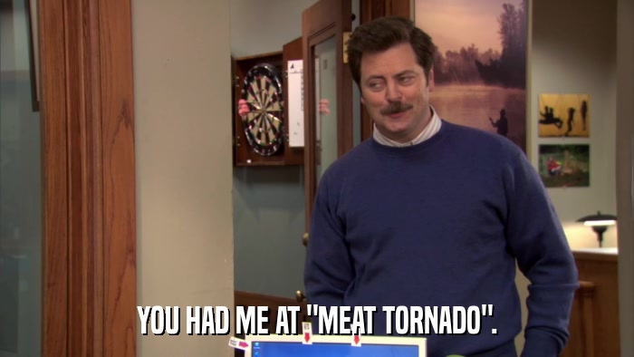 YOU HAD ME AT 