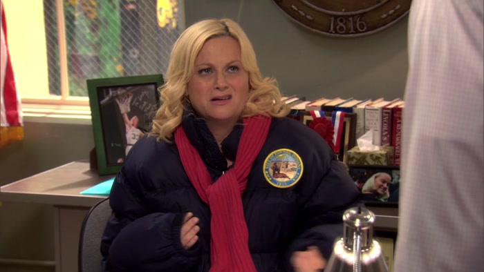 NO, WE DO. IT'S JUST I THINK IT'S A LITTLE CHILLY IN HERE. 