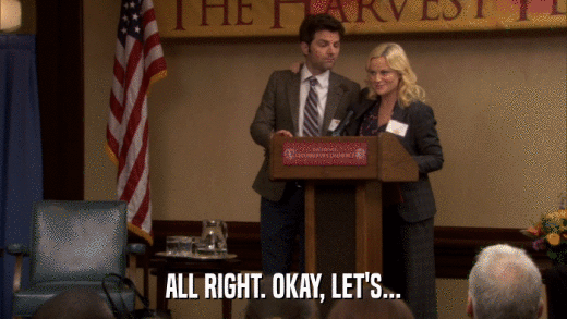 ALL RIGHT. OKAY, LET'S...  