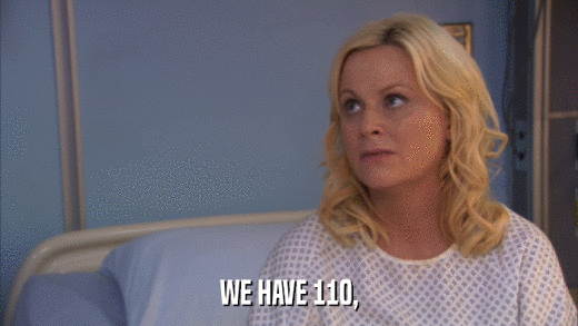 WE HAVE 110,  