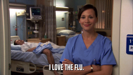 I LOVE THE FLU.  