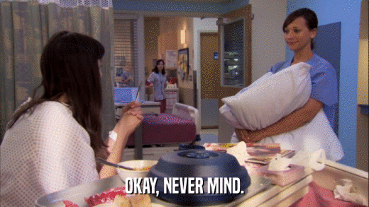 OKAY, NEVER MIND.  