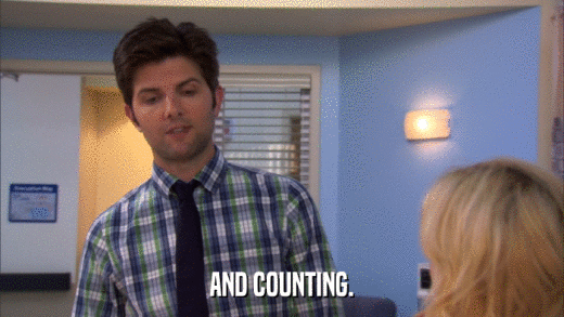 AND COUNTING.  