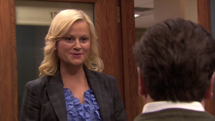 LESLIE, NO. WE DON'T NEGOTIATE WITH WEIRDOES. 
