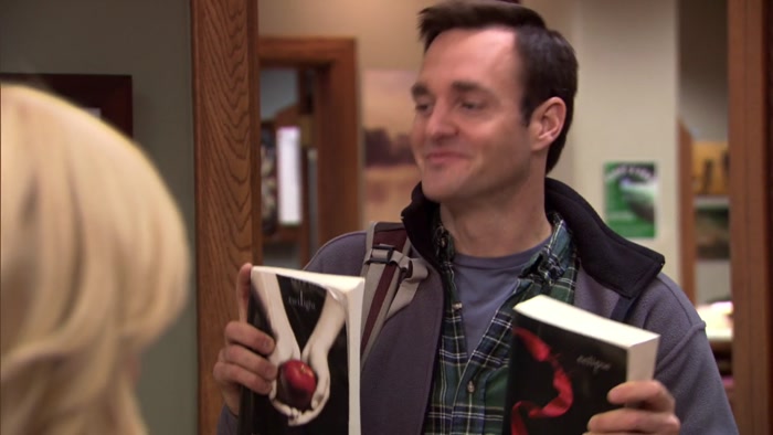 YOU ARE THE PERSON THAT'S BEEN EMAILING ME ABOUT TWILIGHT. 