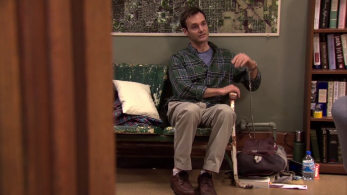 IT'S A LITTLE MORE COMFORTABLE.  
