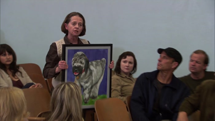 BUT THIS PAINTING OF MY DOG IS IN TIME CAPSULE SEVEN? 