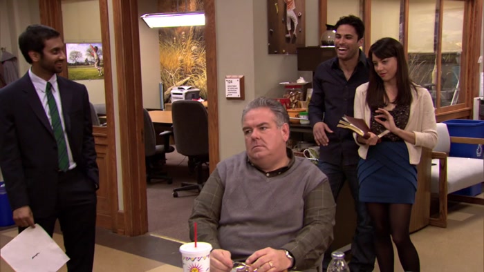 HEY, LESLIE, I HAVE AN IDEA.  