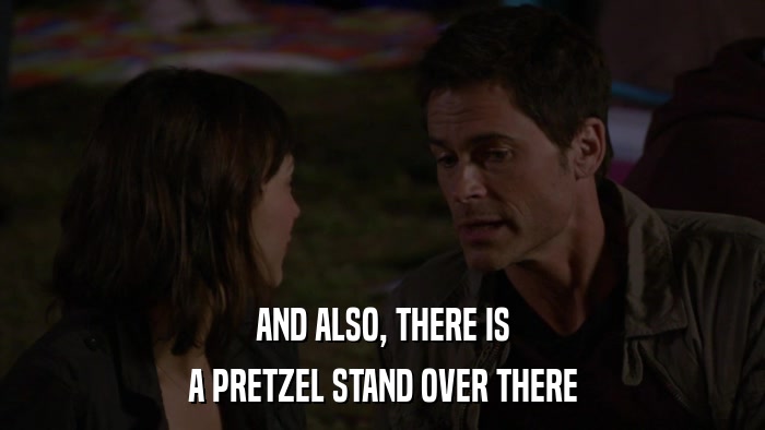 AND ALSO, THERE IS A PRETZEL STAND OVER THERE 