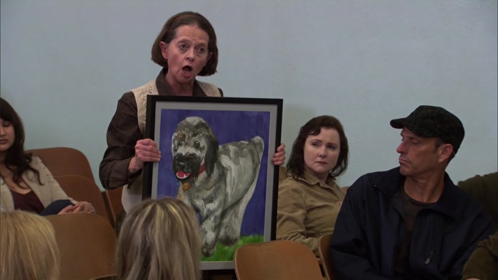 BUT THIS PAINTING OF MY DOG IS IN TIME CAPSULE SEVEN? 