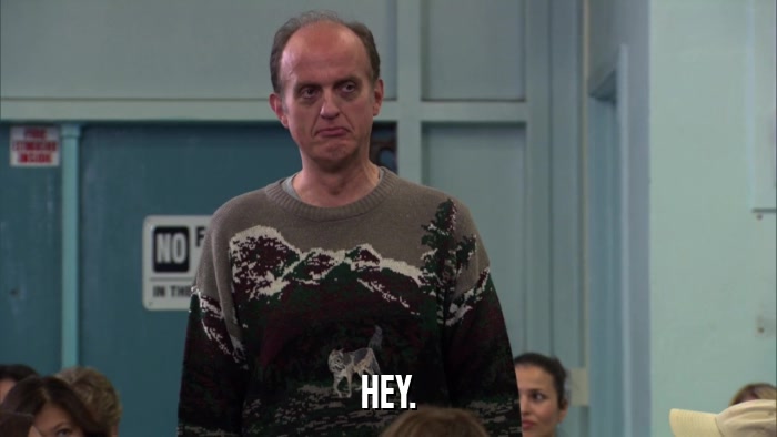 HEY.  