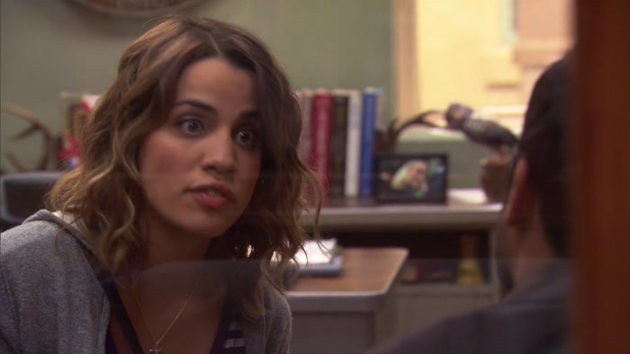 BUT YOU'RE DEFINITELY NOT COOL WITH HER DATING RON. 