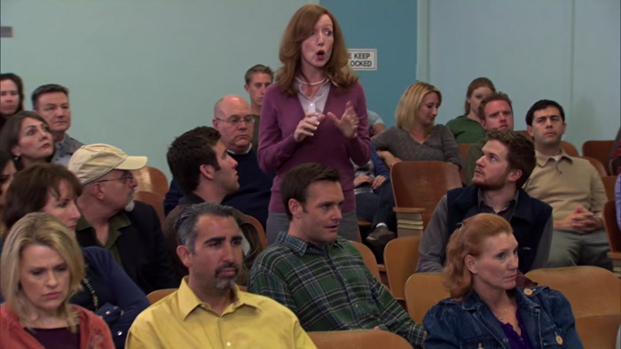 THERE ARE BOYS STARING DEEPLY INTO GIRLS' EYES AS THEY QUIVER, AND SO FORTH. 