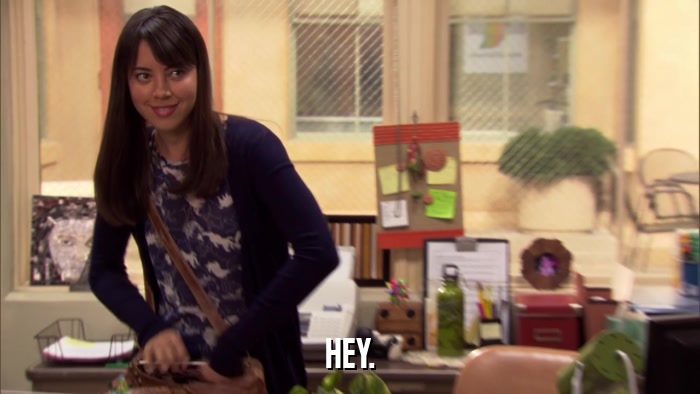 HEY.  