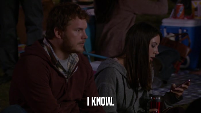 I KNOW.  