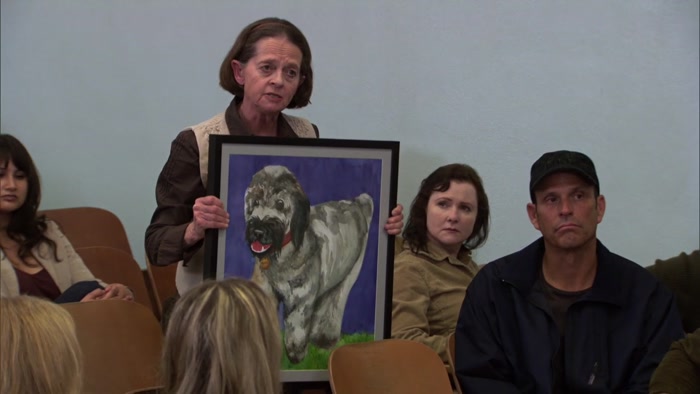 BUT THIS PAINTING OF MY DOG IS IN TIME CAPSULE SEVEN? 