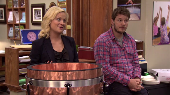 - WOW. - YEAH, SHE LIVED IN PAWNEE ALL OF HER LIFE 