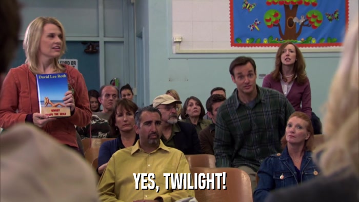 YES, TWILIGHT!  