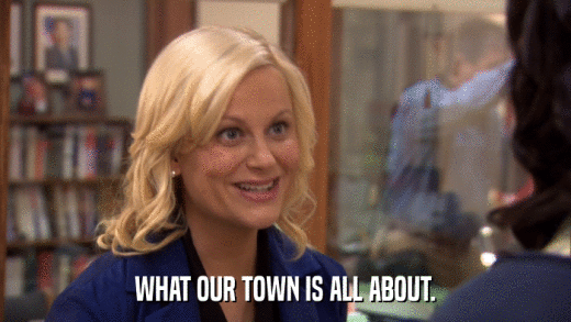 WHAT OUR TOWN IS ALL ABOUT.  