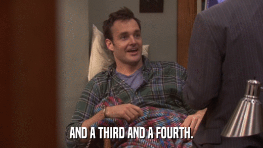 AND A THIRD AND A FOURTH.  