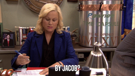 BY JACOB?  