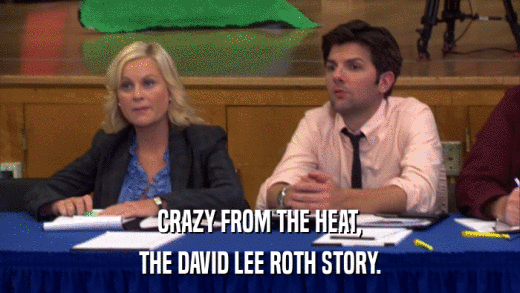 CRAZY FROM THE HEAT, THE DAVID LEE ROTH STORY. 