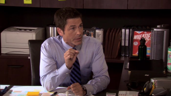 I'D LIKE YOU TO GET ME SOME MORE POST-ITS. I'D LIKE THEM IN MULTIPLE COLORS. 
