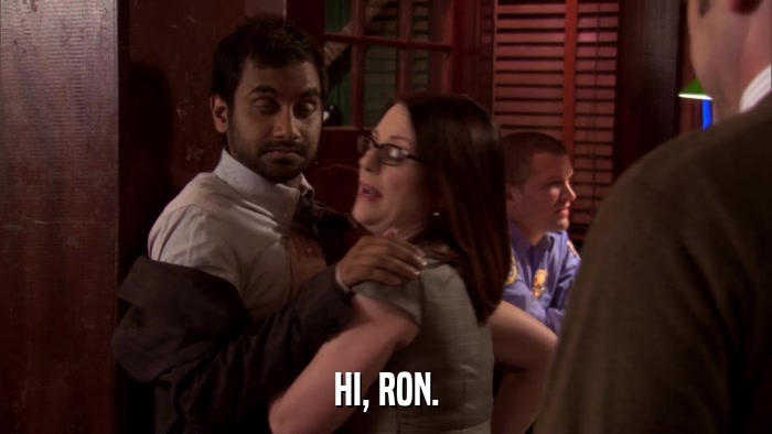 HI, RON.  