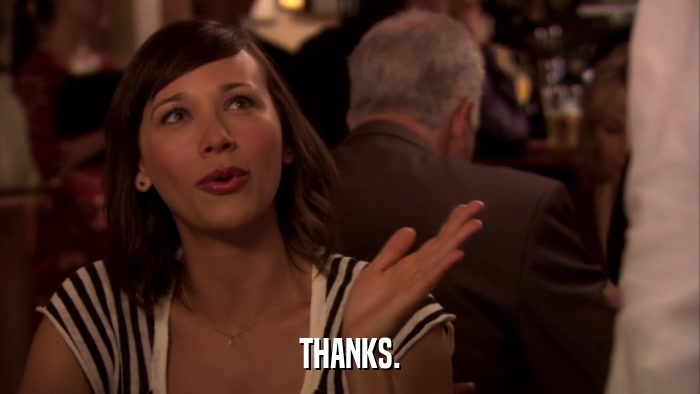 THANKS.  