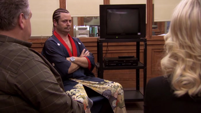 IF YOU SEE RON SWANSON, CAN YOU GIVE HIM THIS MESSAGE? 